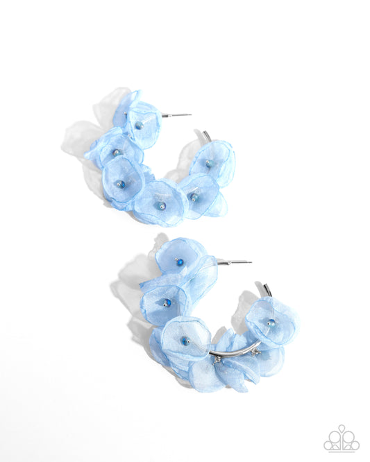 Petaled Pageant - Blue - Paparazzi Accessories