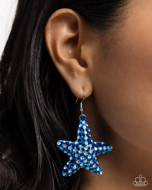 Skilled Starfish - Blue - Paparazzi Accessories