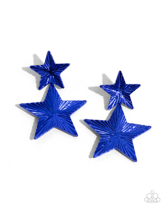 Patriotic Promise - Blue - Paparazzi Accessories