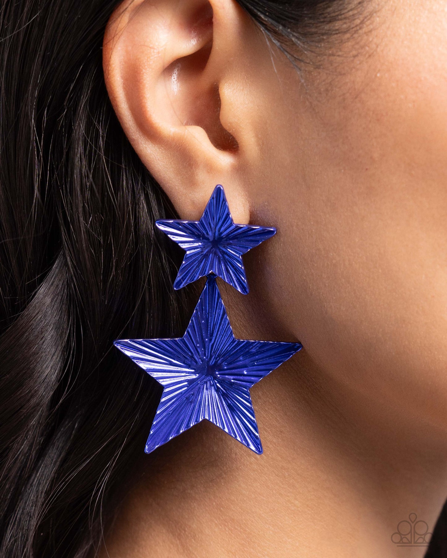 Patriotic Promise - Blue - Paparazzi Accessories