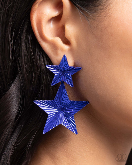 Patriotic Promise - Blue - Paparazzi Accessories