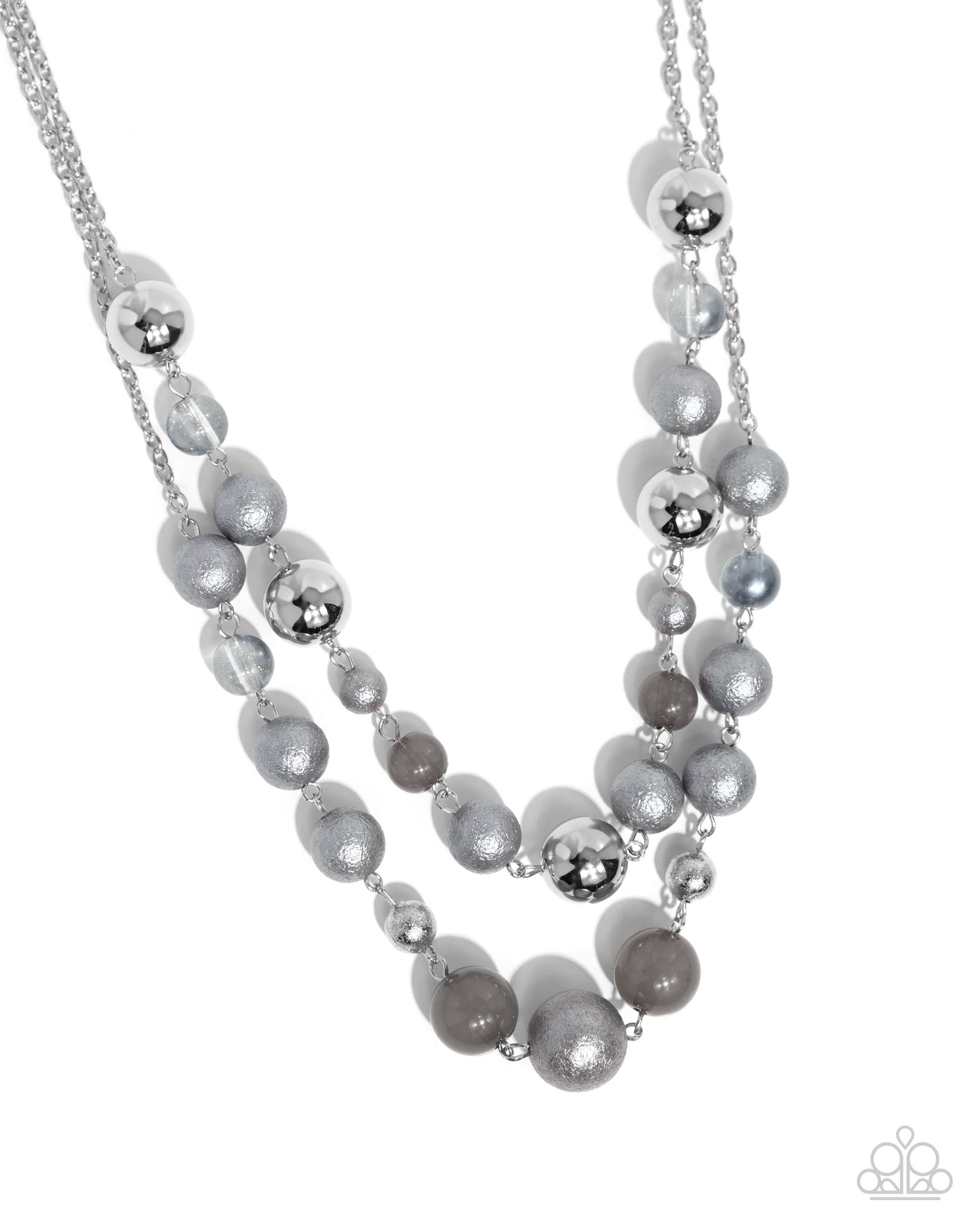 Beaded Benefit - Silver - Paparazzi Accessories