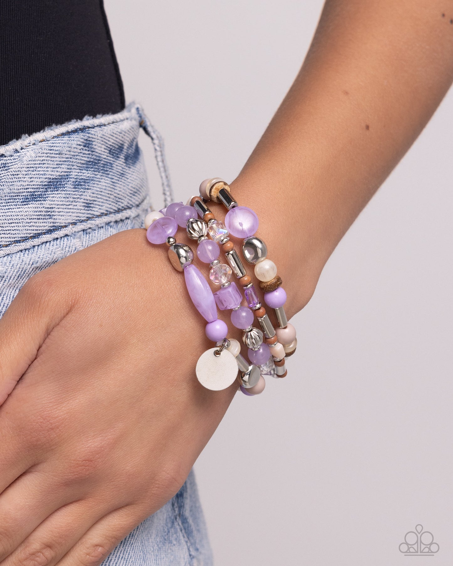 Cloudy Chic - Purple - Paparazzi Accessories