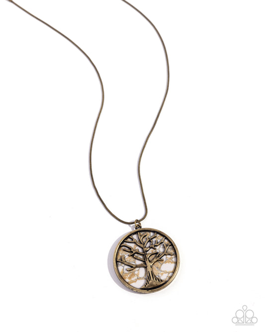 Tree Talisman - Brass