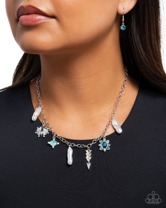 Broaching Beauty - Blue