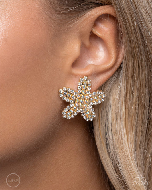 Starfish Serenade - Gold - Paparazzi Accessories