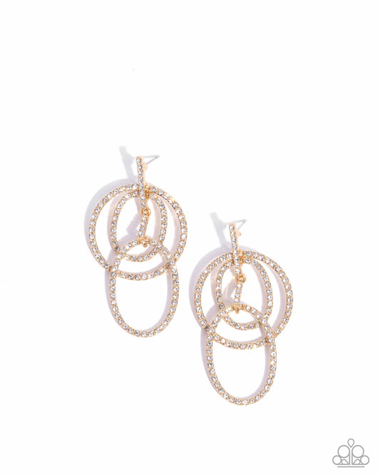 Geometric Glitz - Gold