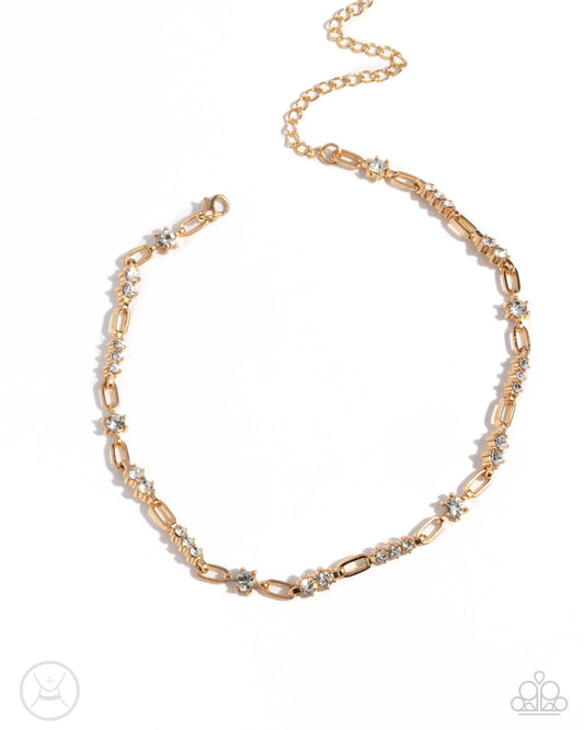 Pronged Pageantry - Gold