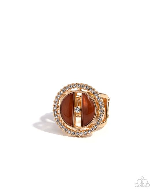 Lavish Looking Glass - Brown