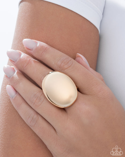 Omniscient Oval - Gold