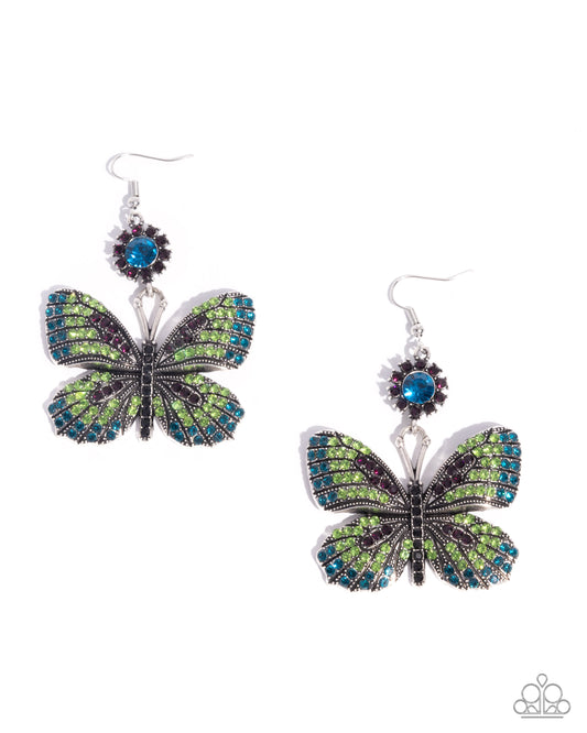 Fluttering Feature - Green