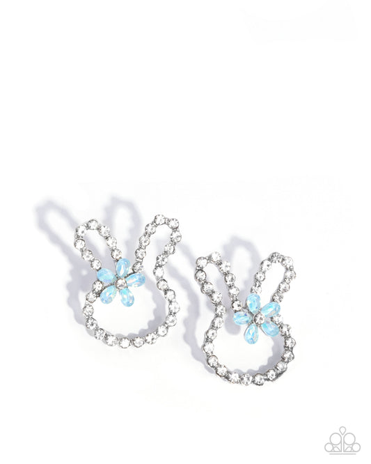 Bunny Backdrop - Blue