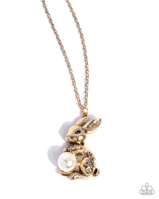 Easter Bunny - Gold