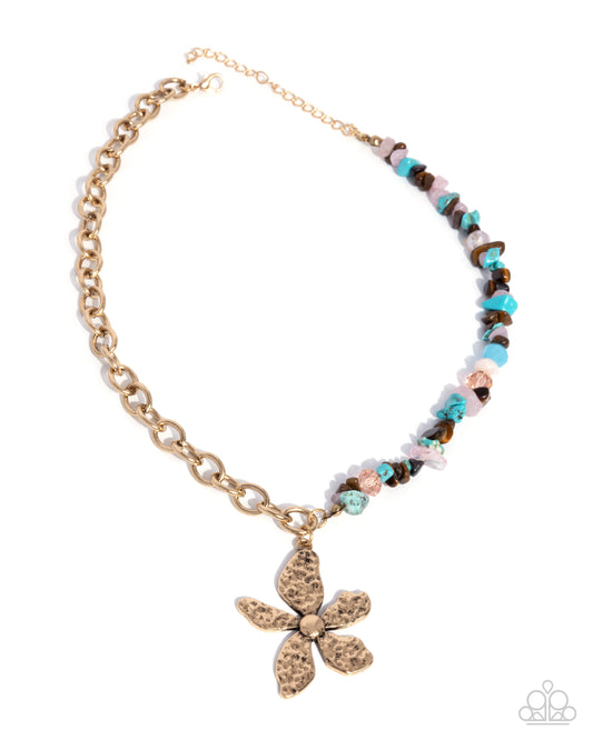 Floral Feint - Brown