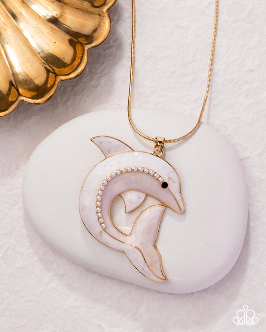 Dolphin Dive - Gold