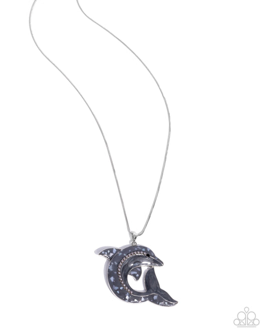 Dolphin Dive - Silver