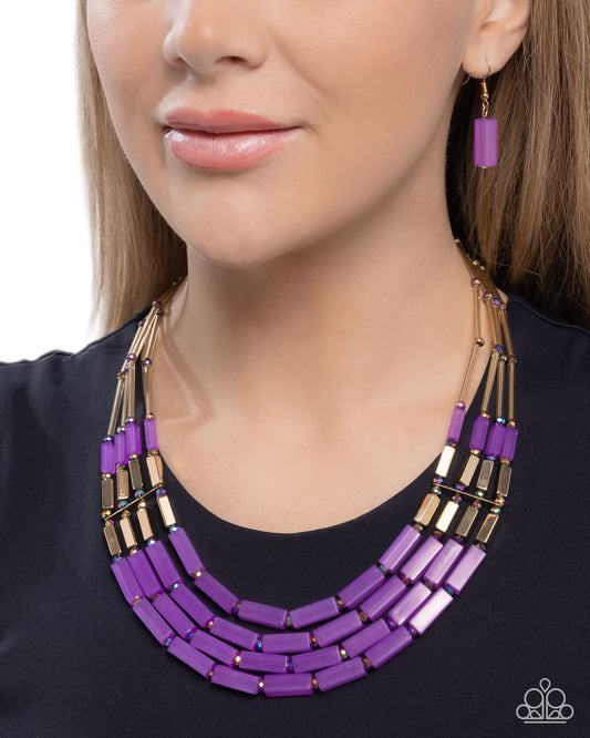 Cylindrical Craze - Purple