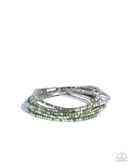 Candlelight Cascade - Green
