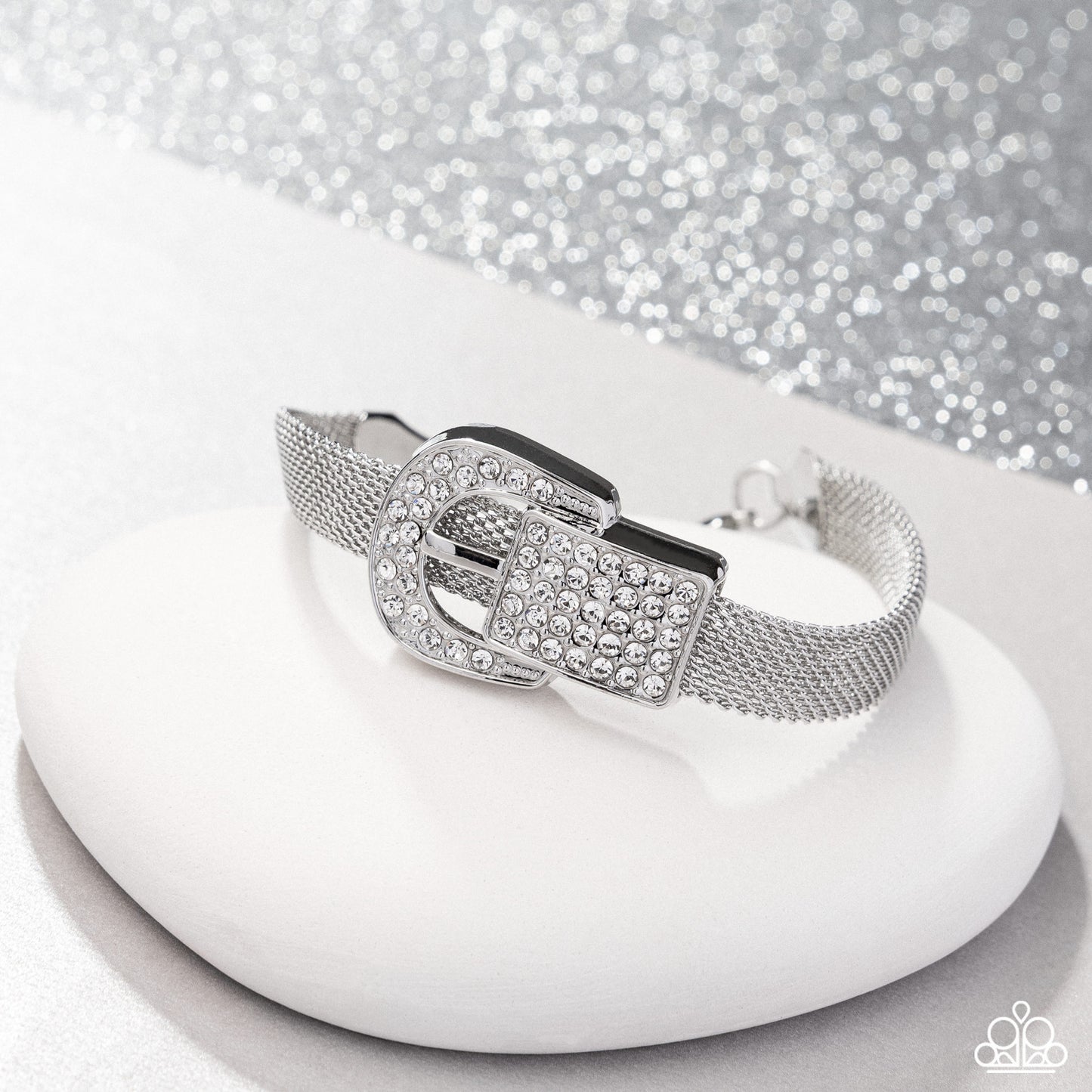 Boldly Buckled - White