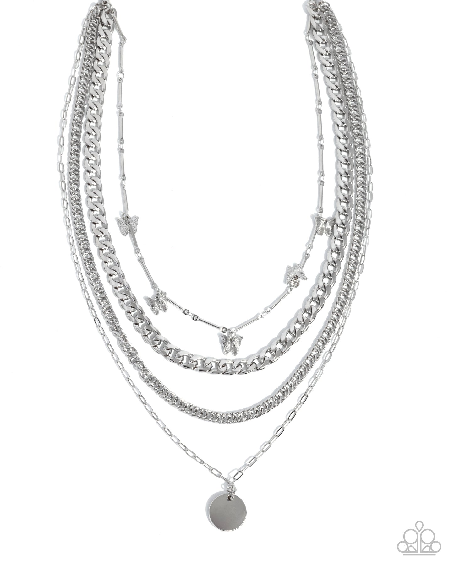 Fluttering Fringe - Silver