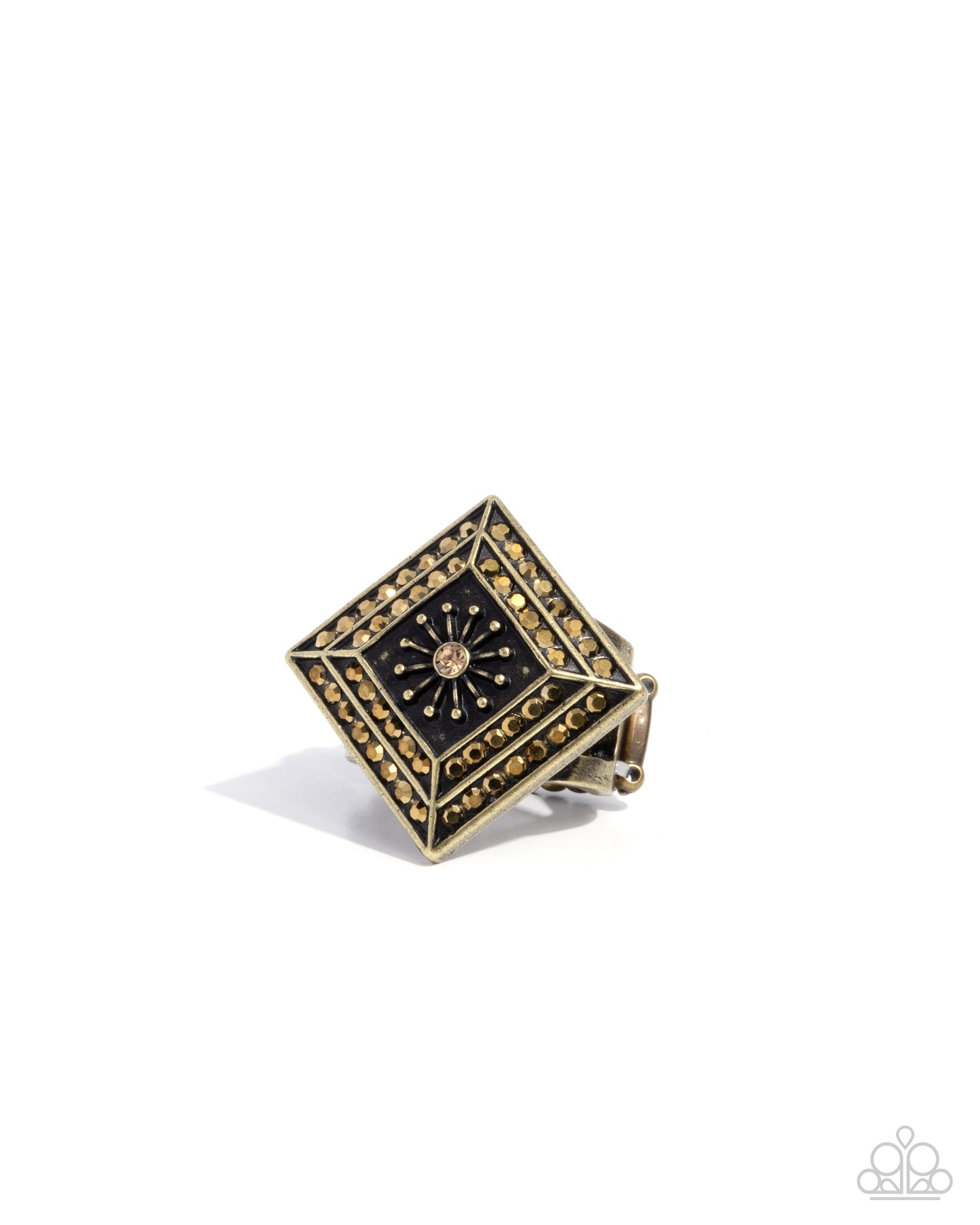 Sunburst Squared - Brass