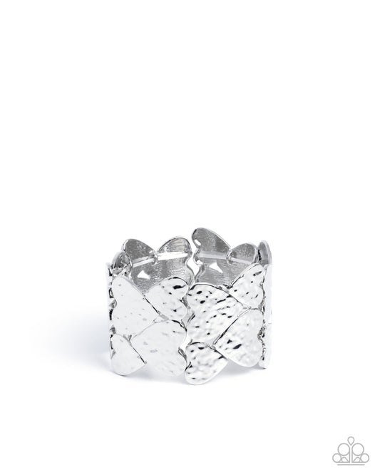 Heart Headline - Silver