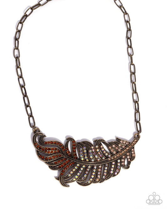 Fancy Feather - Brass