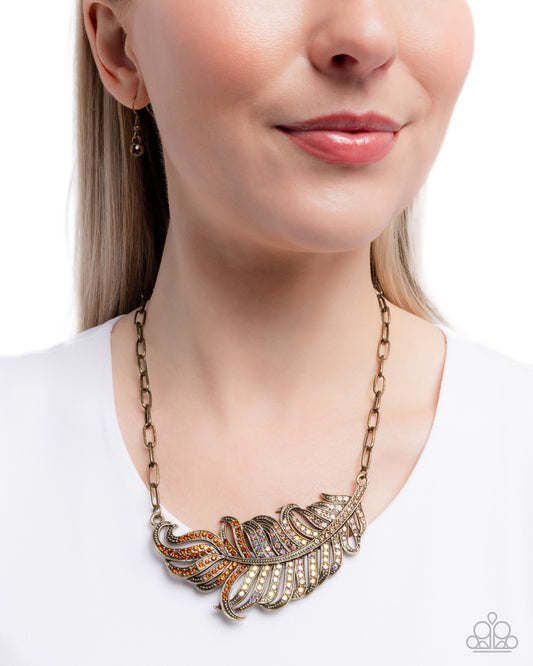 Fancy Feather - Brass