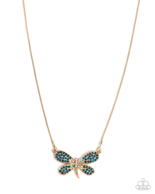 Dragonfly Direction - Gold
