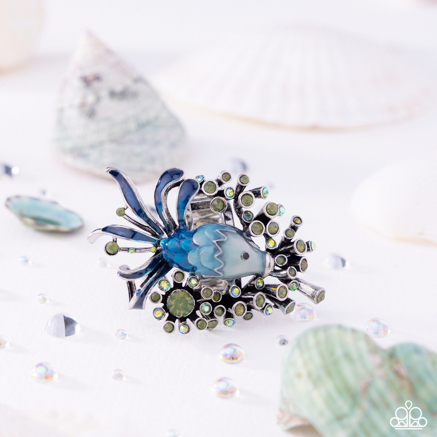 Swimming Through Sparkle - Blue