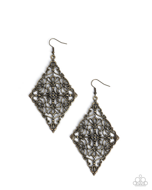 First-Place Filigree - Brass