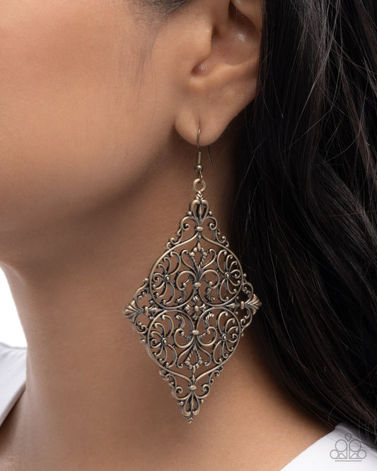 First-Place Filigree - Brass