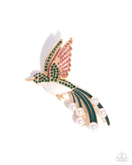 Hummingbird Homage - Green