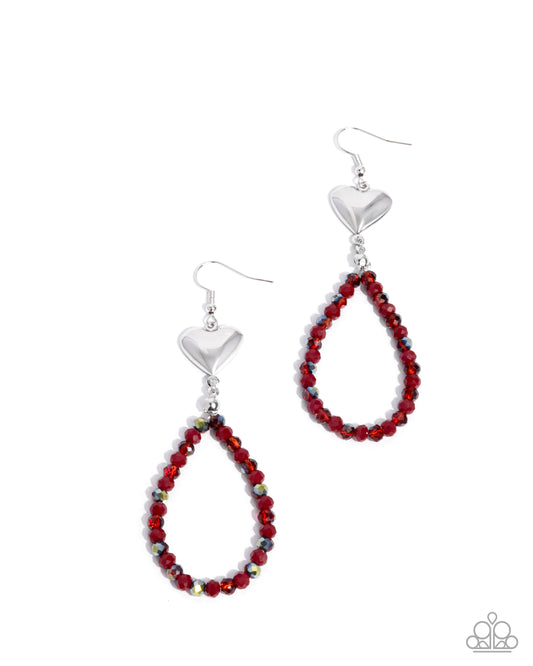 Treasured Teardrops - Red