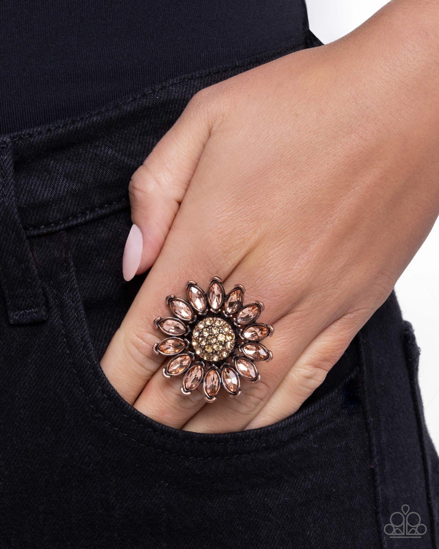 Sunflower Setting - Copper