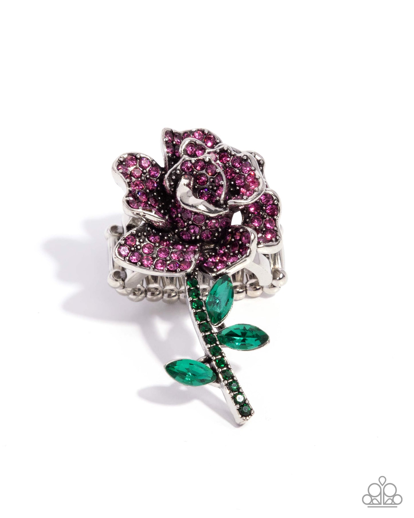 Boutonniere Bling - Pink