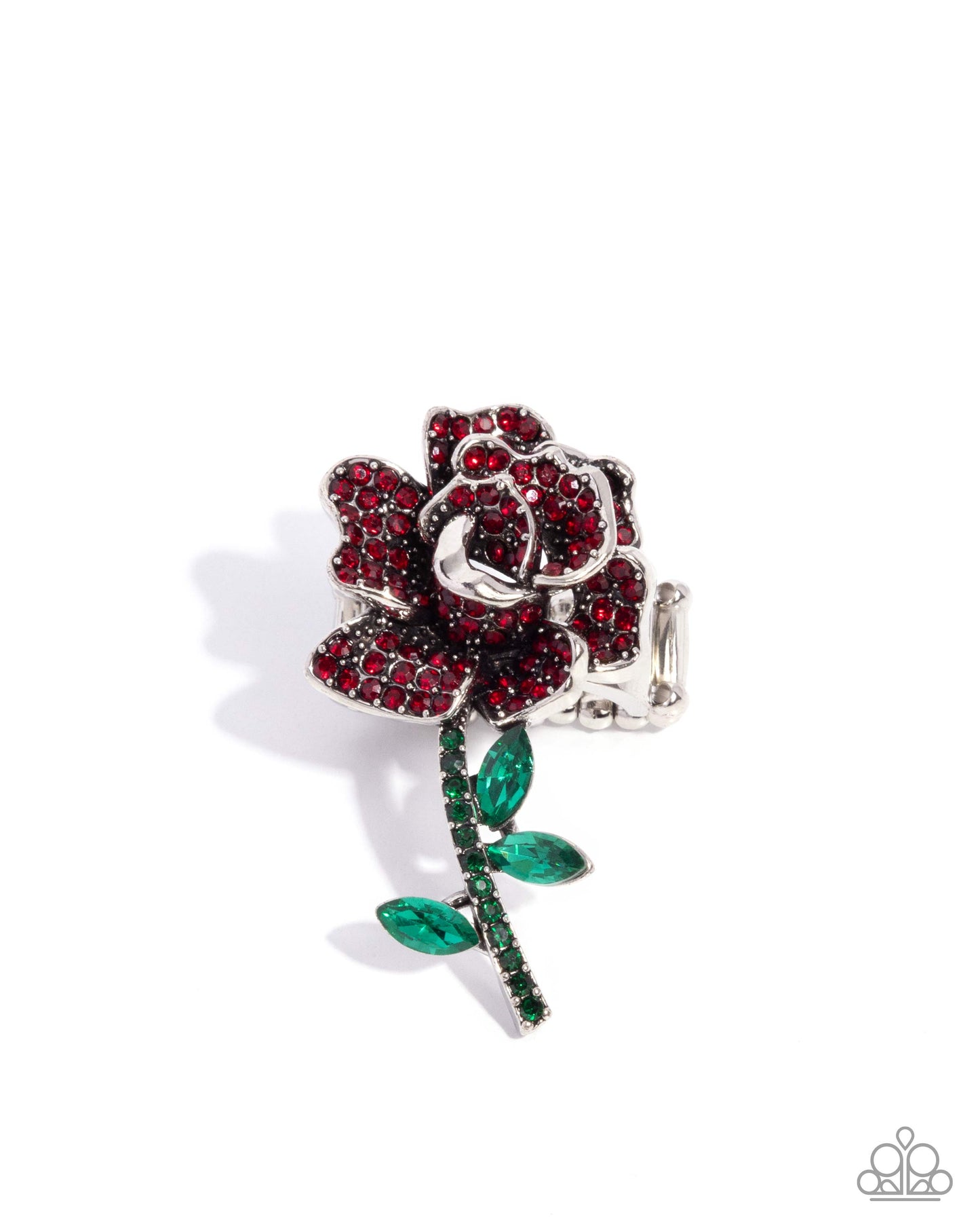 Boutonniere Bling - Red