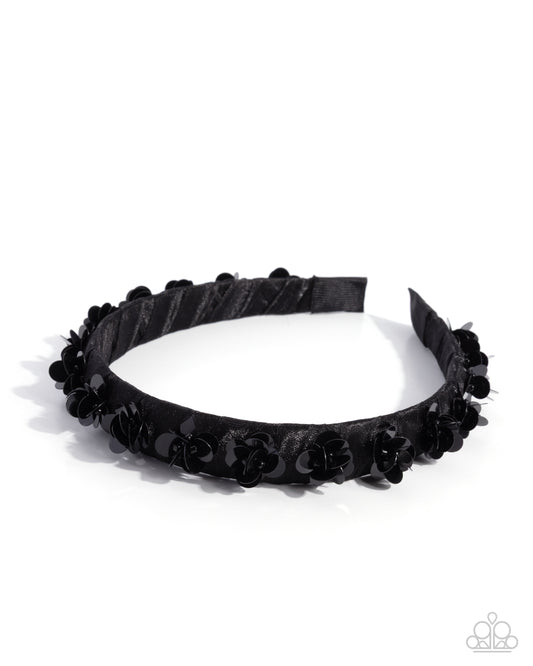 Floral Film - Black