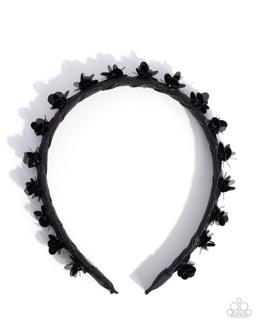 Floral Film - Black