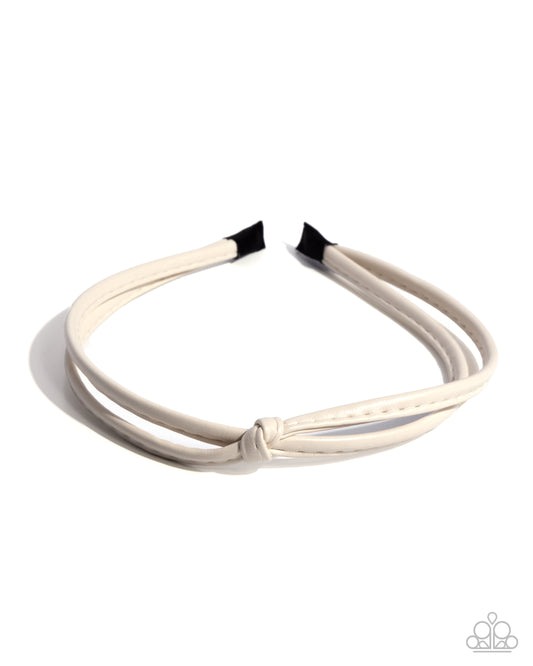 Believe It Or KNOT - White