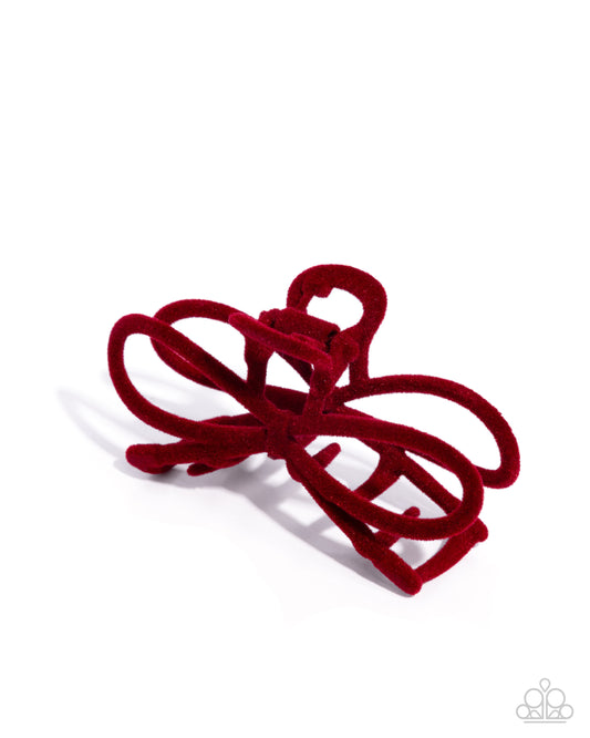Merry BOW Round - Red