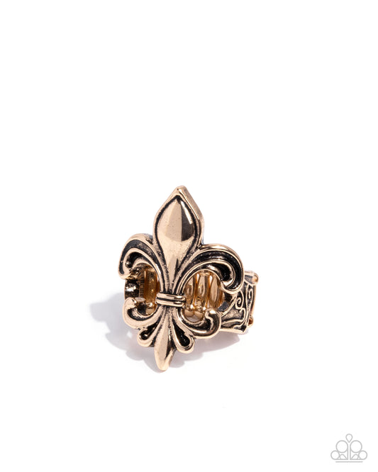 Fleur de Lis - Gold
