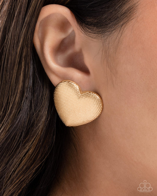 Smitten Studs - Gold