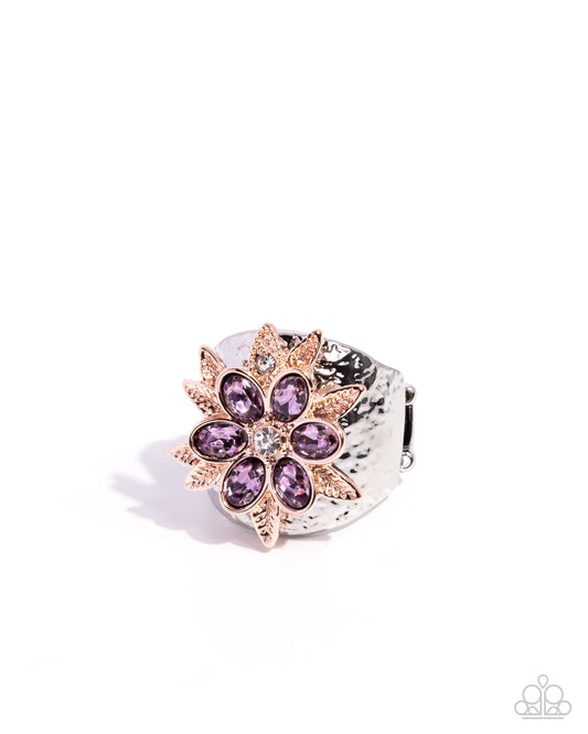 Floral Fermata - Purple