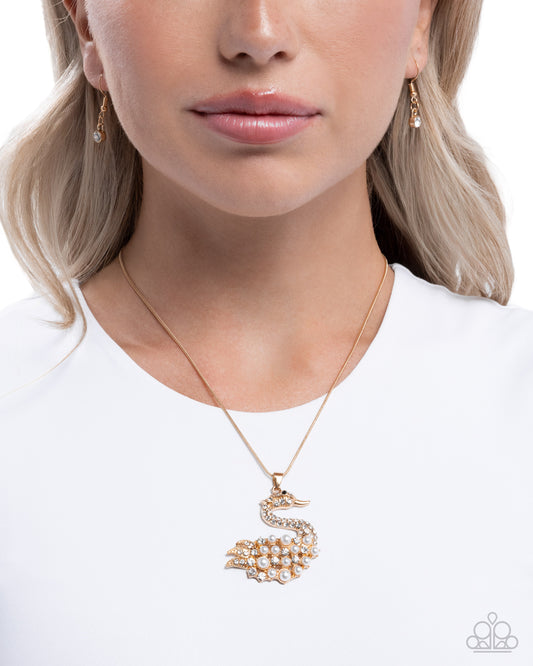 Swan Shimmer - Gold