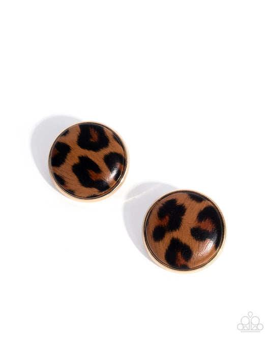 Cheetah Centerpiece - Gold