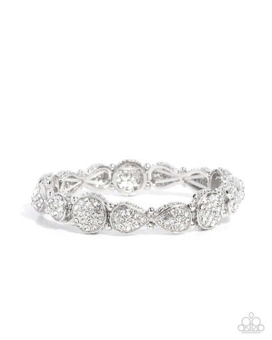 Self-Assured Shimmer - White