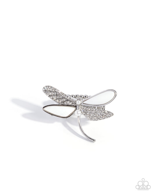 Dragonfly Drama - White