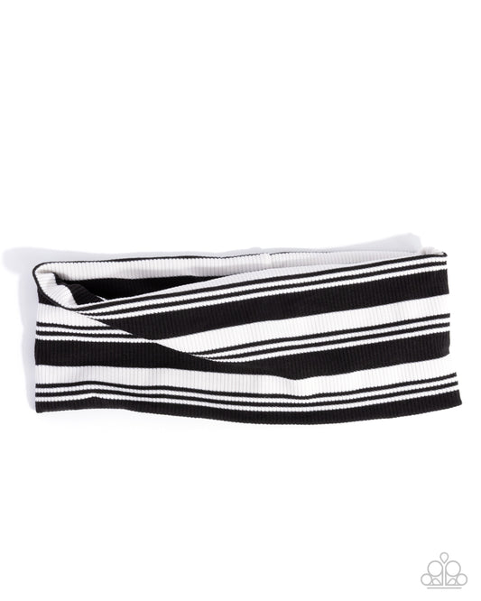 Striped Symphony - Black