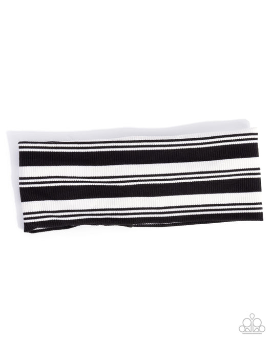 Striped Symphony - Black